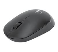 Manhattan 190145 - Ratón óptico USB Wireless Performance III, Color Negro