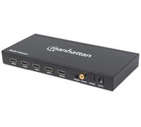 MANHATTAN 1080p 4-Port HDMI Multiviewer Switch Fer NUEVO