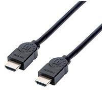 Manhattan 355308 cable HDMI 1,5 m HDMI Type A (Standard) Negro - Cables HDMI (1,5 m, HDMI Type A (Standard), HDMI Type A (Standard), 3D, Canal de retorno de audio (ARC), Negro)