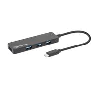 MANHATTAN 4 Puertos USB 3.2 Gen 1 Hub C-STECKER AUF 4X A-BUCHSE
