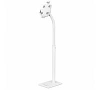 Manhattan Soporte de Suelo antirrobo con Soporte para Tablet y iPad 7,9-11, Color Blanco
