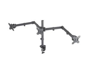 Manhattan 461658 Brazo de soporte de escritorio 3x LCD 27"