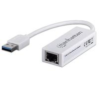 Manhattan Adaptador USB 2.0 San> Fast Ethernet 10/100 BU. (Rj-45) [WH]