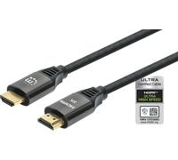 Manhattan CABLE HDMI 8K@60HZ HDMI-CABLE CON ETHERNET-CANAL M./M. 1M 1 Meters 1 p