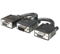 Manhattan Cable Svga San> 2X BU. 0,15 M [BK]
