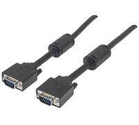 Manhattan Cable Svga San> St. 15.0M Núcleos De Ferrita [BK]