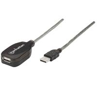Manhattan Cable USB 2.0 A-St. > A-BU. 5,0M Repeater