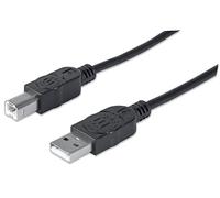 Manhattan Cable USB 2.0 A-St. > B-St. 3,0M [BK]
