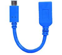 Manhattan Cable USB Azul Azul 15 cm Blau