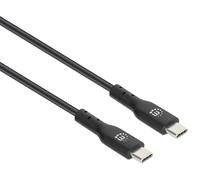 Manhattan Cable USB 2 m Negro