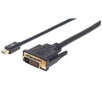 Manhattan DisplayPort y Mini DisplayPort Negro Negro