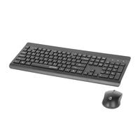 MANHATTAN Juego de Teclado y ratón inalámbricos MWK7350, Color Negro