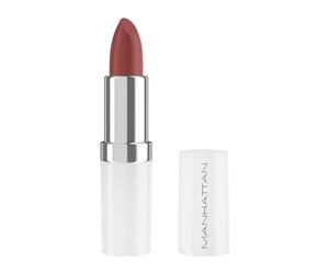 Manhattan Lasting Perfection 870 Mauve Quartz Lipstick - Pintalabios satinado para un color intenso y duradero y cuidado hidratante