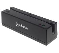 Manhattan LETTORE DI Badge Banda MAGNETICA TRACCIA 1, 2 E 3 INTERFACCIA USB