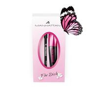 Manhattan Manhattan Wonder'Bond Bonding Serum Mascara Fb 001 Black, 11 ml, incluye eyeliner Khol Kajal 1010N Black, 1,3 g