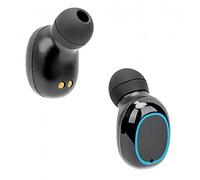 Manhattan Products Sound Science True 180382 - Auriculares intrauditivos inalámbricos, Color Negro