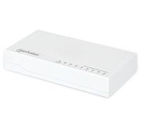 Manhattan red Switch RJ45 8 Port 1 GBit/s