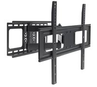 Manhattan Soporte de pared universal para televisores 37" a 70" • Hasta 50 kg • Acero negro