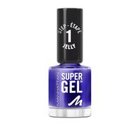 MANHATTAN Super Gel Esmalte de Uñas Jelly Gloss Esmalte de Uñas de Larga Duración Acabado Alto Brillo Fácil Aplicación Manicura Gel No se astilla Fórmula Limpia, 017 Jellyfish, 12 ml