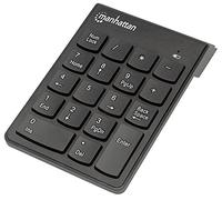 Manhattan Teclado numérico inalámbrico Negro 178846