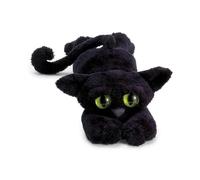 Manhattan Toy 104140 Lanky Cats - Peluche de gato, color negro
