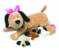 Manhattan Toy- Nursing Nana Dog (-) (-) Perro de Peluche, Animal, Multicolor (106690)
