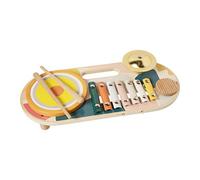 Manhattan Toy- Beats to Go Instrumento de Madera de Juguete, Multicolor, Talla única (159120)
