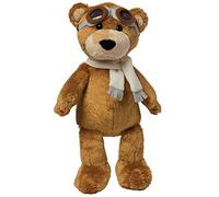 Manhattan Toy Juguete de Peluche de Oso Aviador, marrón/Gris/Negro, Mediano