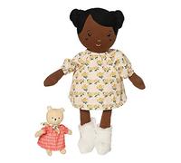 Manhattan Toy Playdate Friends Harper - Muñeca Lavable a máquina y Apta para Secadora, 35,56 cm con Animal de Peluche