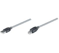 Manhattan USB-A to USB-B Cable, 11m, Male to Male, Active, 480 Mbps (USB 2.0), B