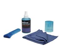Manhattankit - Kit de limpieza de pantallas LCD Manhattan sin alcohol, incluye líquido de limpieza, cepillo, paño de microfibra y bolsa portátil. Guarda la pantalla LCD. Ayuda a mantener siempre