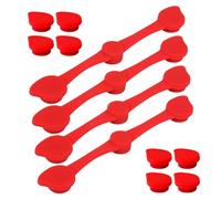 manhegari Air Fryer Magnet Silicone | 12 unidades de sujeción y fijación - Fijación segura para almuerzos, comidas familiares, apartamentos para estudiantes, aperitivos, cocina pequeña