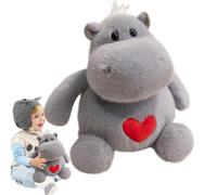 Manhegari Animales de Peluche para Animales de Peluche Suave | Hippo Ant Hippo de Peluche de Colección - Juguete de Peluche Animal Poder Lindo para Novia Mamá Cumpleaños