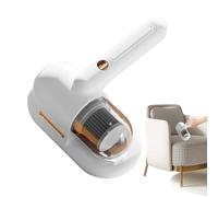 Manhegari Aspirador para colchón y cama - Aspirador manual UV recargable para superficies textiles, compacto inalámbrico ligero para superficies textiles, camas sofás, alfombra limpieza doméstica