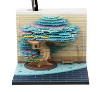 Manhegari Calendario 3D - Árbol 3D Calendario 2026 Bloc de notas de memoria, escultura de papel decorativo para el hogar para la familia estudiante de oficina, regalo de Navidad, Año Nuevo, oficina