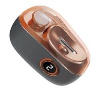 manhegari Cortaúñas eléctrico para adultos, cortador de uñas recargable por USB, cortaúñas LED con ajustes de 3 velocidades y almacenamiento de restos para ancianos, cuidado de bebés, viajes, hogar
