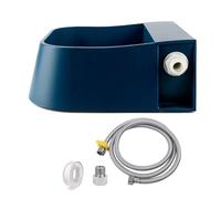 manhegari Cuenco de agua recargable para perros, bebedor de válvula flotante para animales, dispensador automático de agua de gran capacidad para perros, gatos, pollos, vacas, caballos