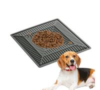 manhegari de comida lento para gatos, juguete de inteligencia interactivo para gatos | Alfombrilla de silicona con seguridad antideslizante para alimentación interactiva de cachorros y