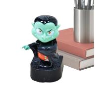 Manhegari Decoraciones para salpicadero - Figura de vampiros Decoraciones fantasma Halloween para salpicadero - Accesorios de interior para oficina, hogar, vehículo, conductor, fiesta y viaje