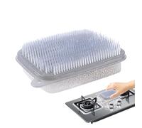 manhegari Estropajo para Patatas | Limpiador Doble Cara para Preparación De Alimentos | Estropajo Multiusos para Fregadero Cocina Baño - Utensilio para Frutas Verduras Zanahoria Pepino Y Más