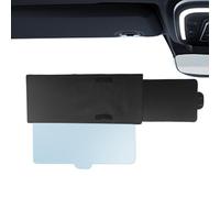 manhegari Extensor de Parasol para Coche - Sombra Polarizada para Coche - Escudo Retráctil Antideslumbrante con Cremallera para Automoción, Conducción Diurna, Trayectos Y Camión