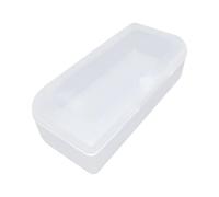 manhegari Joyero transparente, organizador de componentes electrónicos | Caja organizador de hardware pequeña con tapa transparente - Contenedor portátil de joyería, gestión de oficina,