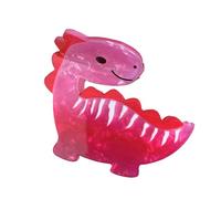manhegari Pinzas para el pelo modernas, pinzas de garra lindas, clips de dinosaurios acrílicos, fuertes accesorios para el cabello, herramientas de peinado para la escuela en casa