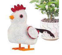 Manhegari Pollo Caminando Juguete - Peluche Electrónico con Caminar y Cantar | Juguete Educativo e Interactivo para Niñas Niños