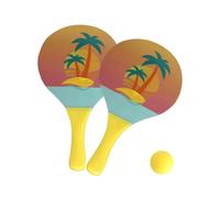 manhegari Raqueta De Tenis De Mesa | Raquetas Deportivas para Playa - Raquetas Entrenamiento Práctica Exterior Viaje Principiantes Niños Adultos Jardín Playa