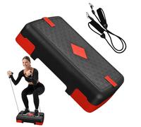 Manhegari Step Fitness - Steppers Multifunción Antideslizante para Entrenamiento Piernas | Bandeja Ajustable Para Hogar Gimnasio Fitness