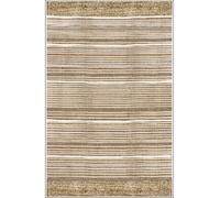 MANI TEXTILE Alfombra Bahar Beige Blanco 160 x 230 cm