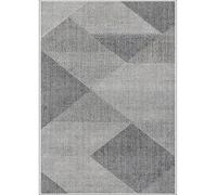 MANI TEXTILE Alfombra Miran gris 80 x 150 cm