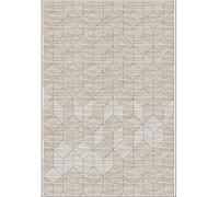 MANI TEXTILE Alfombra Nilo Beige 80 x 150 cm