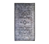 MANI TEXTILE TPS_MAGHR_ANT_80 Alfombra, Poliéster, Antracita, 80 x 150